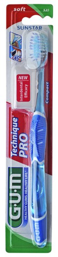 CEPILLO DENTAL ADULTO GUM 525 TECHNIQUE PRO SOFT