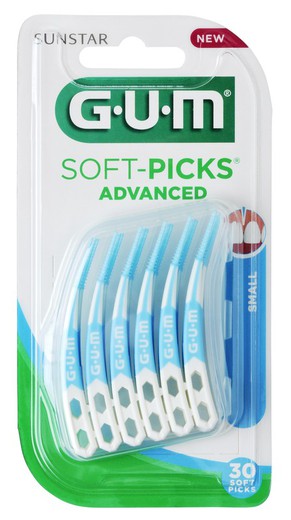 Gum Soft Picks Advanced Fino 30 U