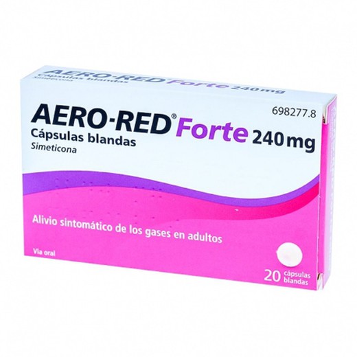 Aero Red Forte 240 Mg 20 Capsulas Blandas