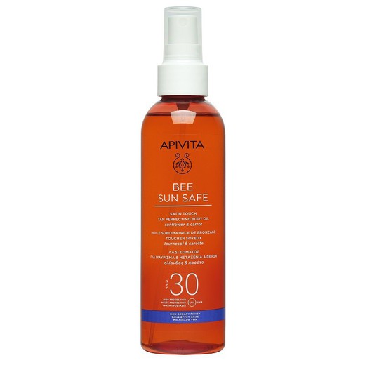 Apivita Solar Body Oil 30 Fps 200 Ml