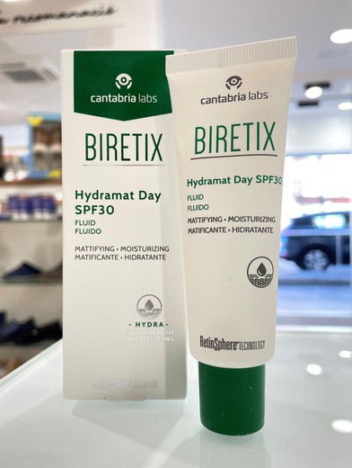 BIRETIX HYDRAMAT DAY SPF 30 FLUIDO MATIFICANTE H