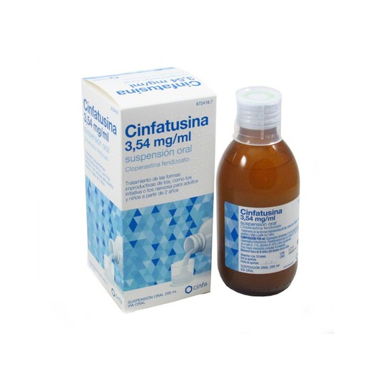 CINFATUSINA 3,54 mg/ml SUSPENSION ORAL 1 FRASCO