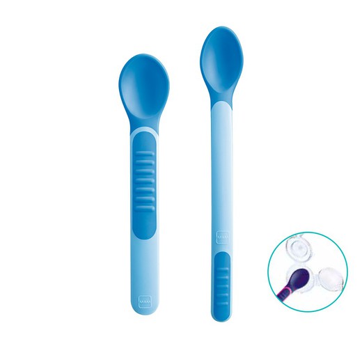 MAM HEAT SENSITIVE SPOON & COVER MAM CUCHARA CON