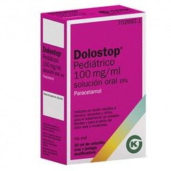 DOLOSTOP PEDIATRICO 100 mg/ml SOLUCION ORAL 1 FR