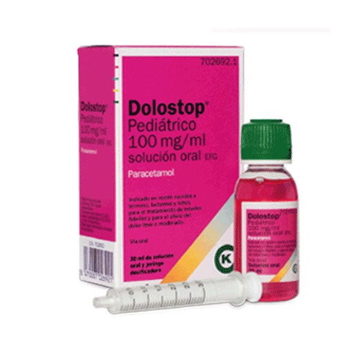 Dolostop Pediatrico 100 Mg/Ml Solucion Oral 1 Fr