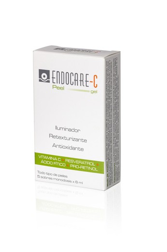 ENDOCARE C PEEL GEL 5 SOBRES MONODOSIS 6 ML