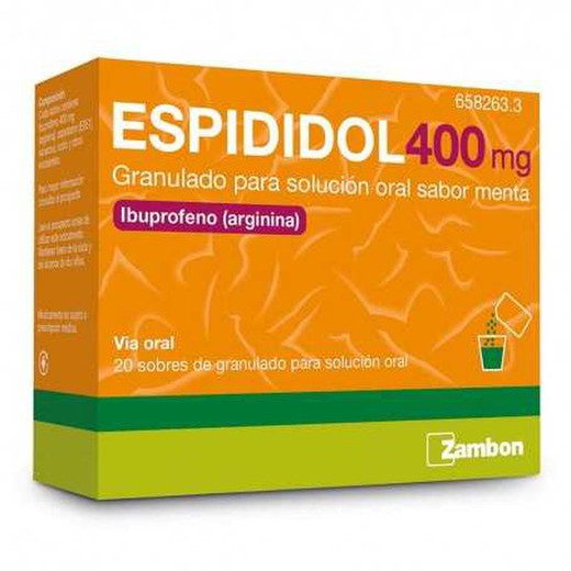 Espididol 400 Mg 20 Sobres Granulado Para Soluci