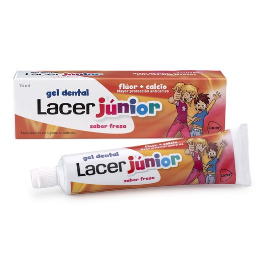 LACER JUNIOR GEL FRESA 75ML