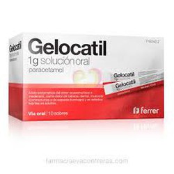 GELOCATIL 1 g 10 SOBRES SOLUCION ORAL