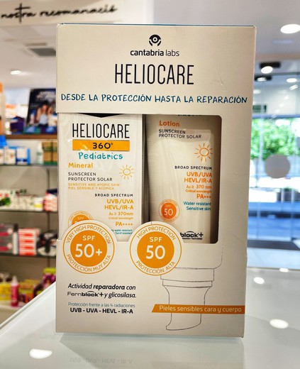 Heliocare Pack Pediatric Mineral+Locio