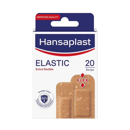 HANSAPLAST ELASTIC APOSITO ADHESIVO 2 TAMAÑOS 20