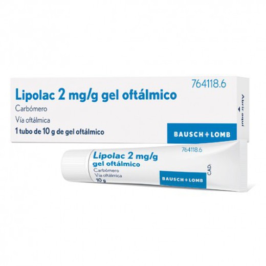 LIPOLASIC 2 mg/g GEL OFTALMICO 1 TUBO 10 g