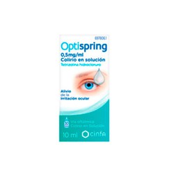 Optispring 0,5 Mg/Ml Colirio En Solucion 1 Frasc