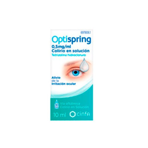 OPTISPRING 0,5 mg/ml COLIRIO EN SOLUCION 1 FRASC