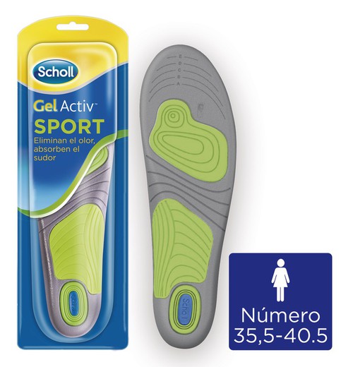 Dr Scholl Gelactiv Sport Mujer 1 Par