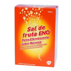 Sal De Fruta Eno 5 G 10 Sobres Polvo Efervescent