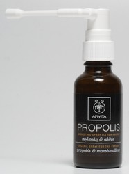 Spray biológico para la gargana con propóleo & malvavisco