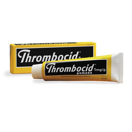 Thrombocid 1 Mg/G Pomada 1 Tubo 60 G