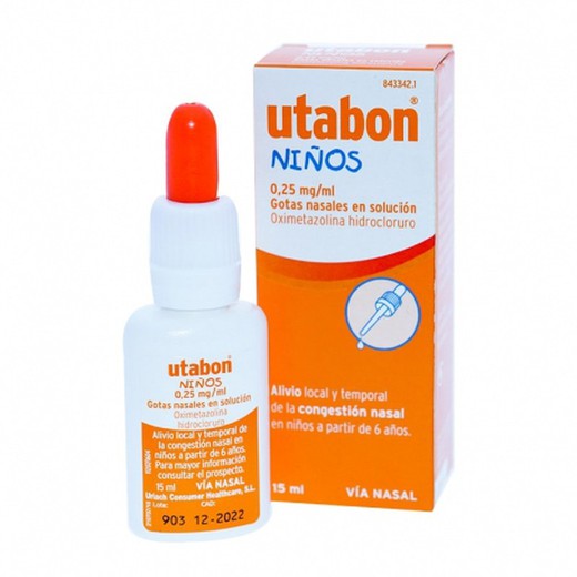 Utabon Niños 0,25 Mg/Ml Gotas Nasales En Solucio