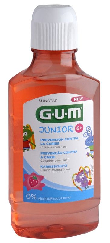 Gum Colutorio Junior Fresa 300 Ml
