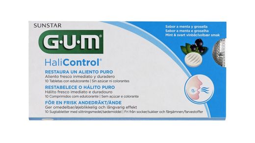 Gum Halicontrol Tablets 10 Pecs