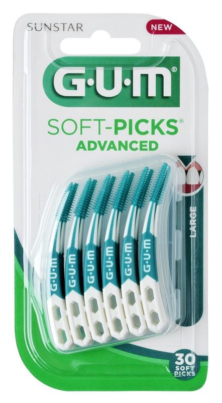 Gum Soft Picks Advanced Large 30U