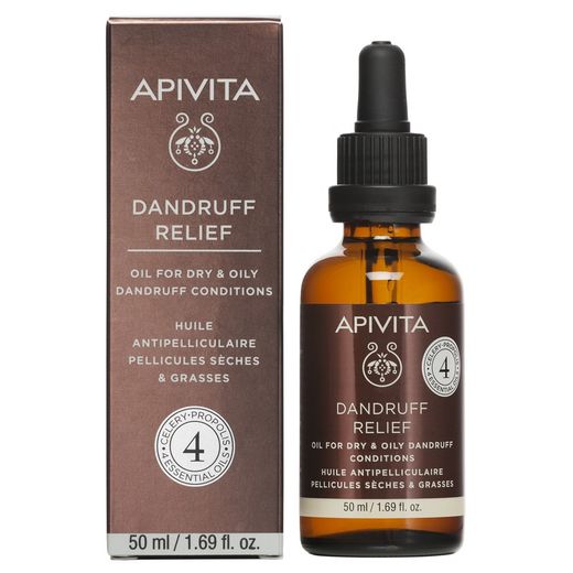 Apivita Pre Champu Anticaspa Calm Seca Y Grasa