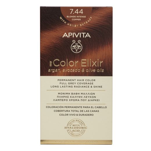 Apivita Tinte 7.44