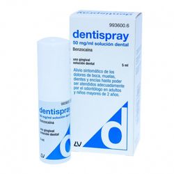 Dentispray 50 Mg/Ml Solucion Dental 1 Frasco 5 M