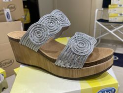 Dr Scholl  Sandalia Sabaudia Silver