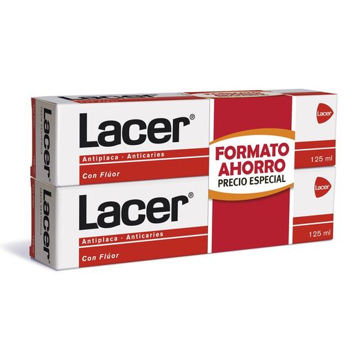 Duplo pasta dental Lacer 125 ml