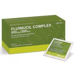 Fluimucil Complex 500 Mg/200 Mg 12 Comprimidos E