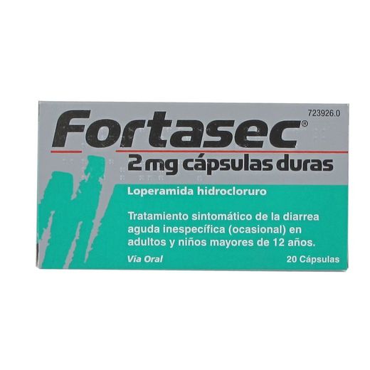 Fortasec 2 Mg 20 Capsulas