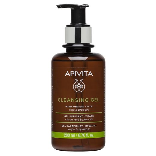 Apivita Clean Gel Mixta/Grasa 200 Ml