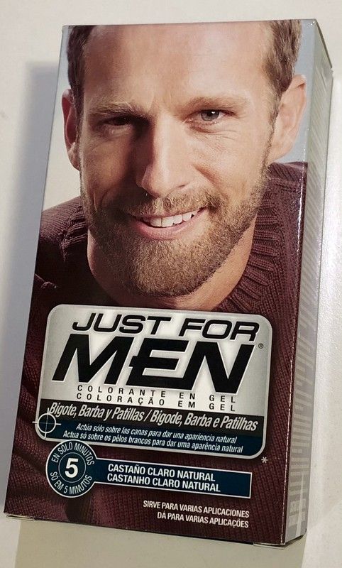 Just For Men Bigote Y Barba Gel Colorante 30 Cc