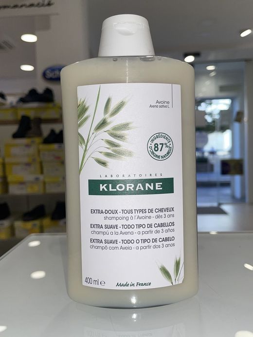 Klorane Champú a la avena, 400 ml