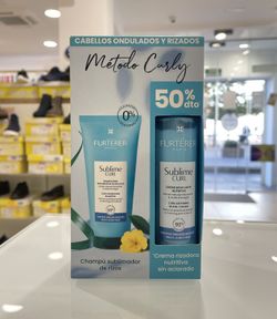 Rene Furterer Sublime Curl Champú Activador de Rizos 200ml + Cuidado Nutriactivador de Rizos 100ml