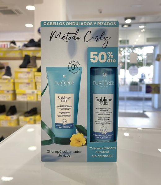Rene Furterer Sublime Curl Champú Activador de Rizos 200ml + Cuidado Nutriactivador de Rizos 100ml