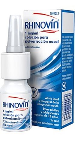Rhinovin 1 Mg/Ml Solucion Para Pulverizacion Nas