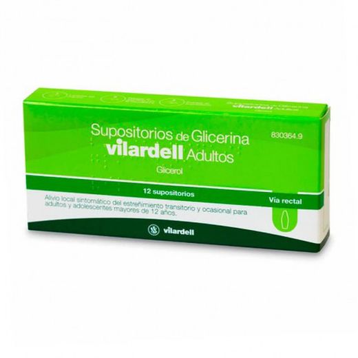Supositorios De Glicerina Vilardell Adultos 3 G