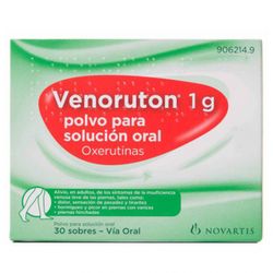 Venoruton Oxerutinas 1 G 30 Sobres Polvo Para So